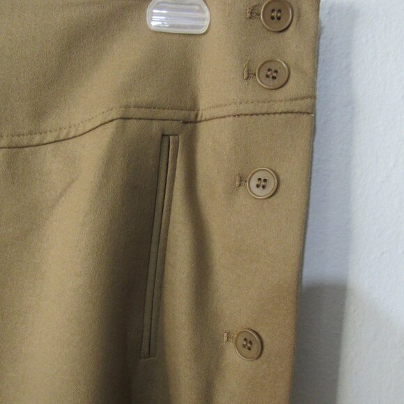 Talbots SZ 6 Camel Midi Skirt - Picture 2 of 8